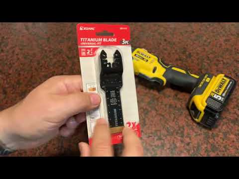 Extra Long? EZARC Titanium Oscillating Tool Blades