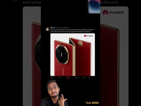 Huawei Mate XT #shorts #huawei #iphone16 #iphone16pro #youtubeshorts