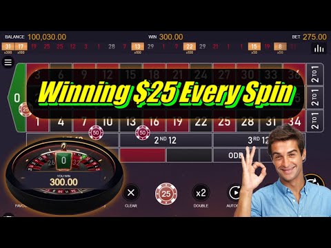 Fantastic System Roulette Winning $25 Every Spin 🎰