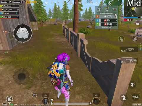 Pubg Mobile New Update me Pehla Chicken Dinner Gameplay.