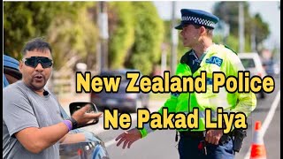 New Zealand  Po1ice  Caught Me on the Road 🚔 | Cycle Baba Adventure