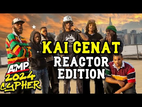 Youtubers & Streamers react to Kai Cenat - AMP Cypher 2024