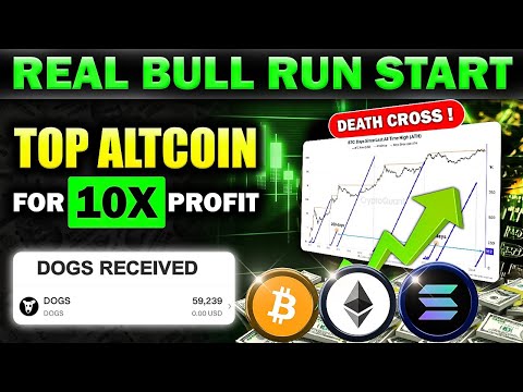 Real Bull Run will start now 📌 Bitcoin | DOGS Airdrop Received ✅ | Top Crypto To Buy