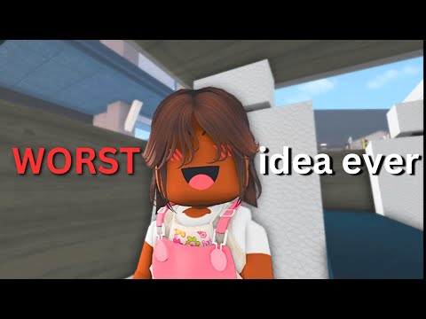 i babysat my 6 yr old niece.. (never again) | Bloxburg VOICED Roleplay