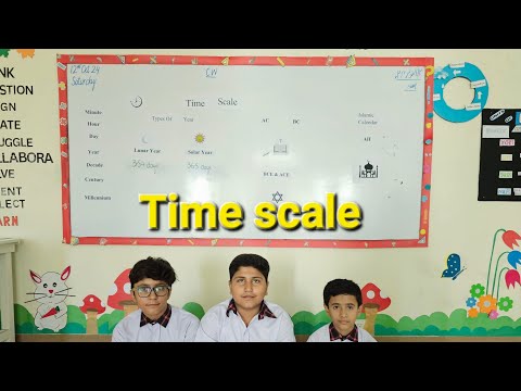 The Time Scale: A Journey Through Geological Eras|Chenab Lyceum |Kidsactivities