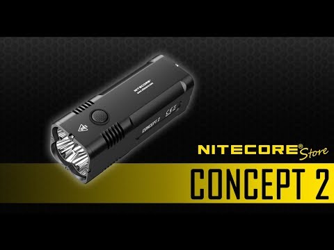 (Discontinued) NITECORE Concept 2 6500 Lumen Quad LED Rechargeable Flashlight