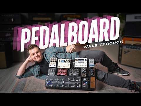 Brian's Huge Worship Pedalboard Walk Through