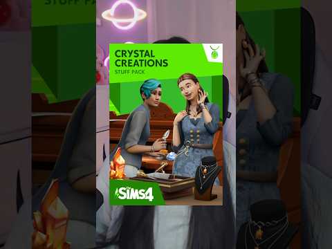 The new Crystal Creations Stuff Pack for The Sims 4 has just been Announced!