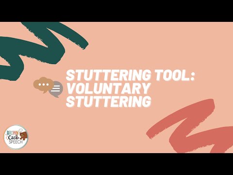 Voluntary Stuttering