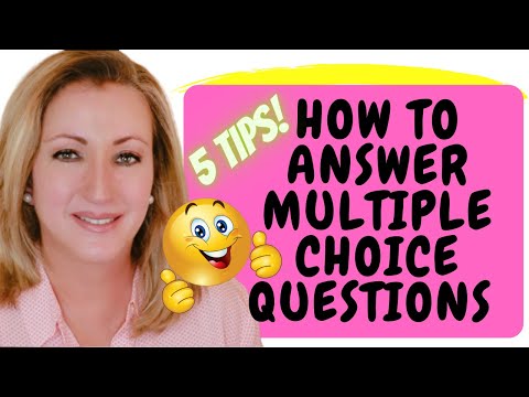 How To Answer Multiple Choice Questions | Strategies for Finding the Correct Answer | Part 1