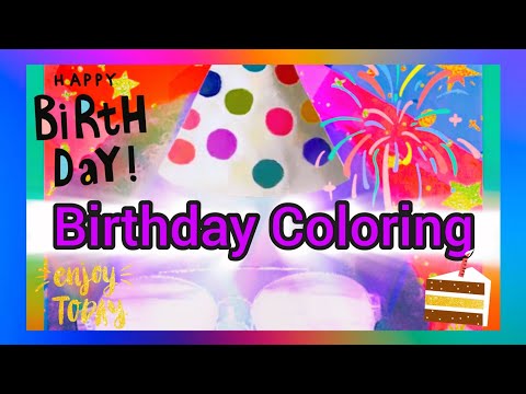 Come join me for my Birthday Coloring Tag #mbeanzbday24