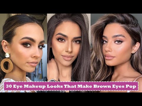 30 Cool Eye Makeup Looks That Make Brown Eyes Shine