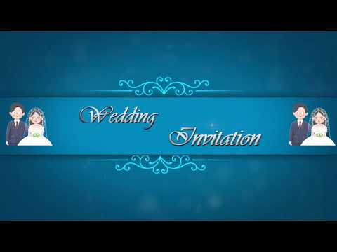 wedding invitation background in kannada | wedding invitation video in kannada 2021