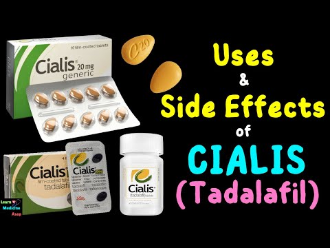 Cialis (Tadalafil) – Side Effects, Uses, Mechanism of Action, Dosage, Interactions, Warnings