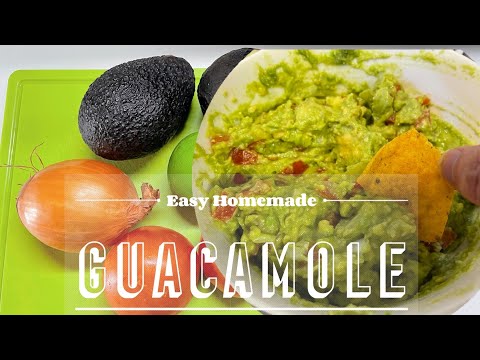 Homemade Guacamole | Easy recipe | Avocado lover | 牛油果最佳食法 | 自家製 | Avocado sauce #Guacamole #avocado