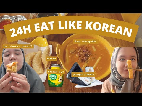 I Eat Like Korean for a Day #kinfluenceracademy