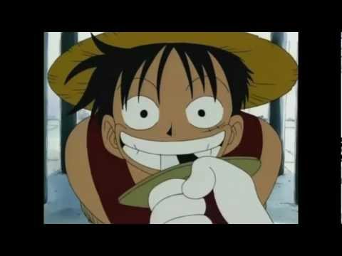 Luffy calls Buggy big red nose