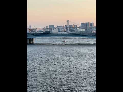 【ららぽーと豊洲】夕日。