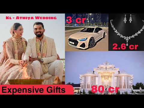 Kl Rahul - Athiya Wedding Expensive Gifts Received | Salman Khan | Virat Kohli | Ms Dhoni |