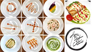 PLATING TECHNIQUES & IDEAS - Sauces, Oils,  Purées  & Soups - Plate like a Pro!