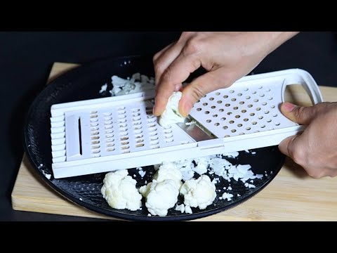 Slice the cauliflower and you will get amazing result ! | New snack | Less ingredient instant snack