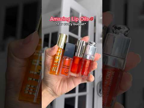 Comparing the best #coral lip oils #affordable & #highend #lipoil #comparison #dupes #elf #dior