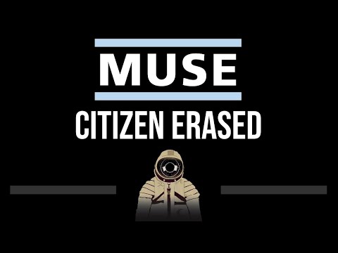 Muse • Citizen Erased (CC) (Upgraded Video) 🎤 [Karaoke] [Instrumental Lyrics]