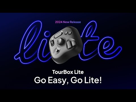 TourBox Lite - Go Easy Go Lite | The Powerful and Affordable Creative Controller