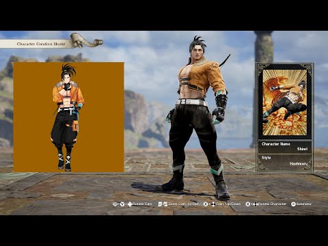 SoulCalibur 6; Josuiji Shinri (HoloStars) custom character video guide by Zeno XC