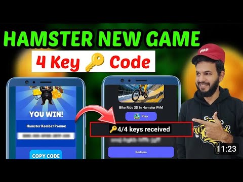 Hamster Kombat new game 4 keys 4 keys kasy ly Hamster kombat withdraw date