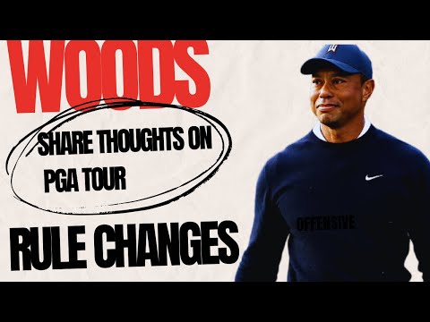 Tiger Woods Addresses LIV Golf as PGA Tour Implements Rule Changes