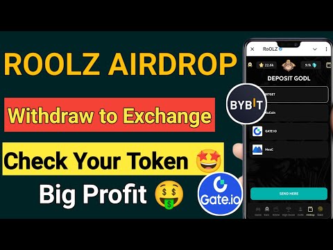 Roolz withdraw to exchange || Roolz airdrop withdraw start || Roolz airdrop new update today