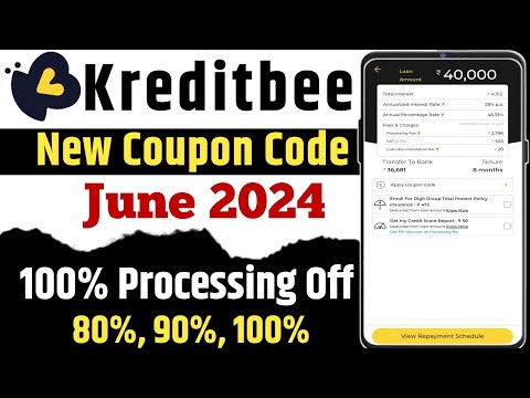 Kreditbee coupon code June 2024 | kreditbee june coupon code | kreditbee coupon code 2024