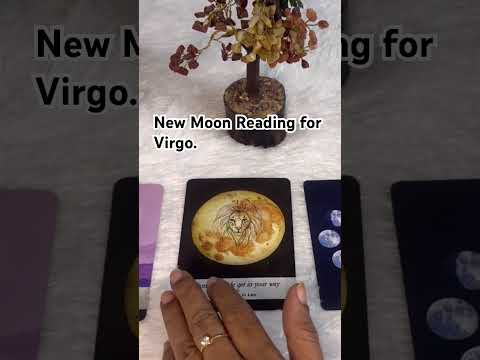 New Moon Reading for Virgo.   #virgo #guidance #newmoon #zodiac signs#moonphase