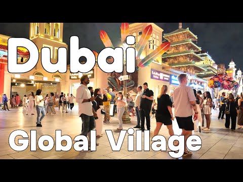 Dubai 🇦🇪 Dubai Global Village Full Tour Beautiful Walk [4K] Walking Tour