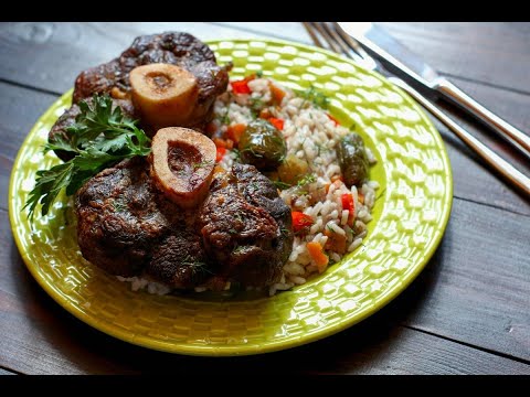 Ossobuco (Osso buco). A chic and tender beef dish