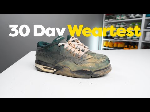 I beat up the Jordan 4 Nigel for 30 Day Straight