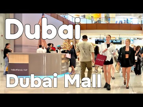 Dubai 🇦🇪 Dubai Mall, City Center [4K] Walking Tour