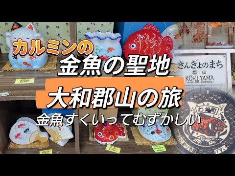 カルミンの【奈良ひとり旅金魚の聖地大和郡山へ】