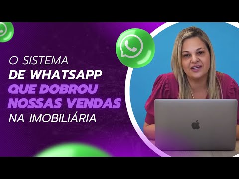 Como Automatizei meu Whatsapp aqui na Imobiliaria