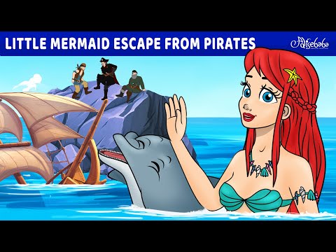 Little Mermaid Escape From Pirates🧜‍♀️ | Bedtime Stories for Kids in English | Fairy Tales