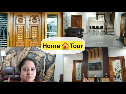 latest Duplex house design in telugu/Interior/ home tour/Telugudanam by Divyavarma