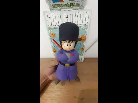 Dragon ball figura goku dx patrulla roja