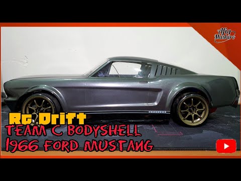 RC Drift | TeamC Bodies 1966 Ford Mustang | Custom Paint Bodyshell