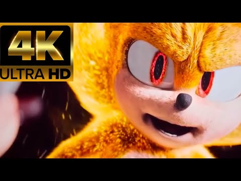 Transformación de Super SONIC & Super SHADOW 4k HD | 🍿español latino