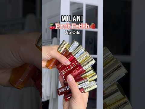 NEW *shades* #Milani Fruit Fetish Lip Oils! #drugstoremakeup #swatches #shorts #lipoil #ulta #makeup