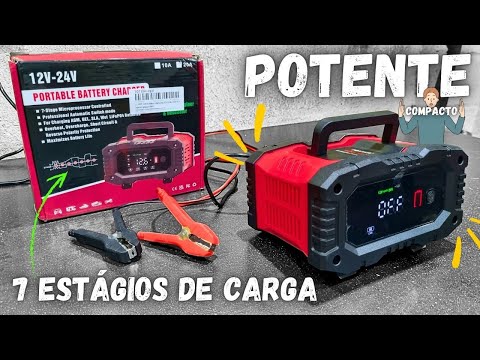 Ótimo Preço no AliExpress - Carregador de Bateria EAFC 20A - Automático com 7 Estágios de Carga