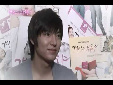 PT DVD   Lee Min Ho Interview Abstract