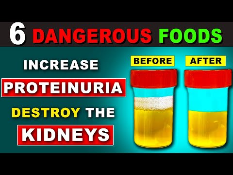 STOP EATING! These 6 Dangerous Foods will Increase Proteinuria and Destroy Your Kidneys