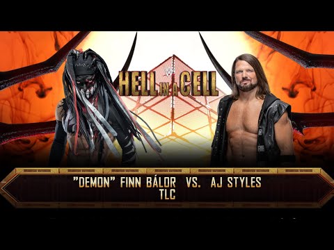 Full Match | "Demon" Finn Bálor vs AJ Styles | Tables Ladders Chairs